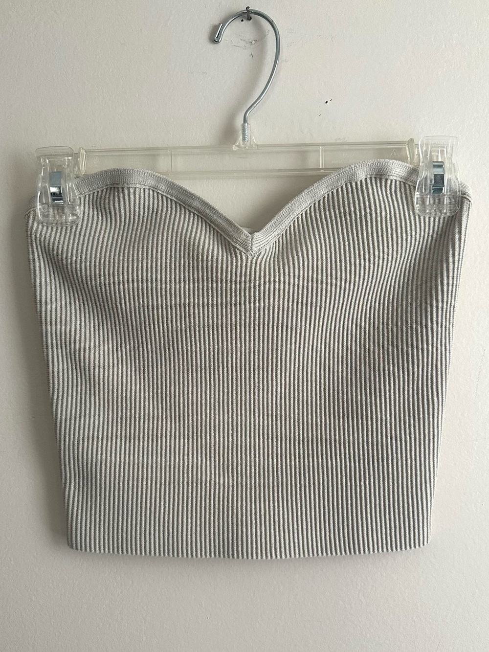 Babaton • Sculpt Knit Sweetheart Crop Tube Top